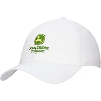 Unisex Ahead White John Deere Classic Shawmut Adjustable Hat