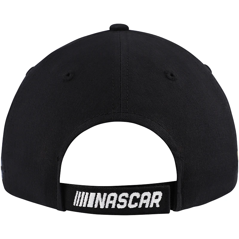Men's LEGACY Motor Club Team Collection Black John Hunter Nemechek Flame Adjustable Hat