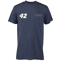 T-shirt tri-mélange LEGACY Motor Club Team Collection Heather Navy John Hunter Nemechek Rush Hour pour hommes