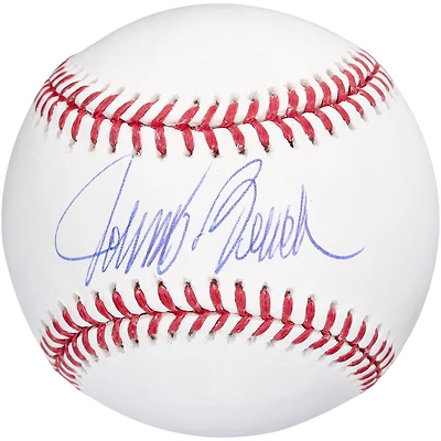 Casquette de baseball autographiée par Johnny Bench des Reds de Cincinnati