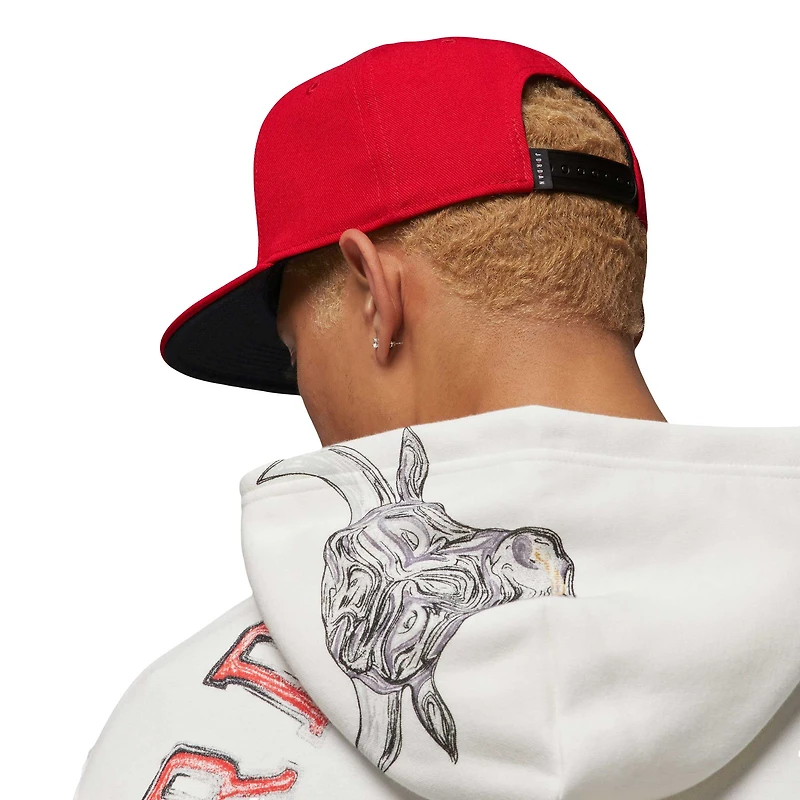 Casquette Snapback Jordan Brand Pro Jumpman rouge pour homme