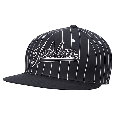 Unisex Jordan Brand Black Flight MVP Pro Snapback Hat
