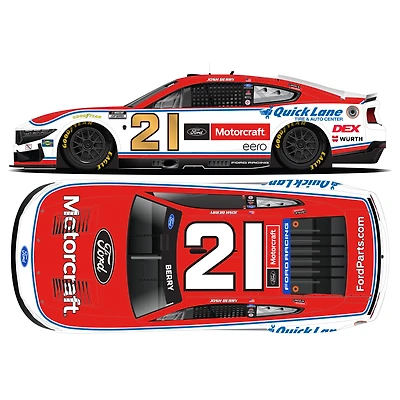 Action Racing Josh Berry 2026 #21 Motorcraft 1:64 Regular Paint Foil Numbers Die-Cast Ford Mustang