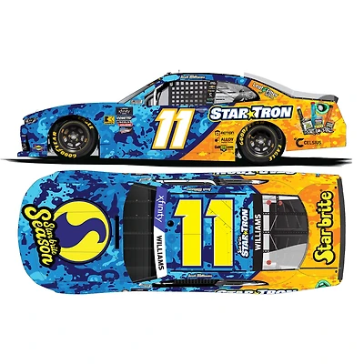 Action Racing Josh Williams 2024 # 11 Star Tron 1:24 Xfinity Series Die-Cast Chevrolet Camaro