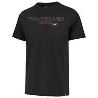 T-shirt noir JR Motorsports Traveller Whiskey pour homme '47