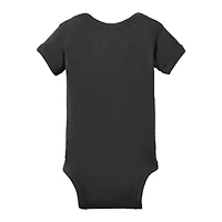 Body noir avec logo fluo pour nouveau-né et bébé, vêtements officiels de l'équipe JR Motorsports