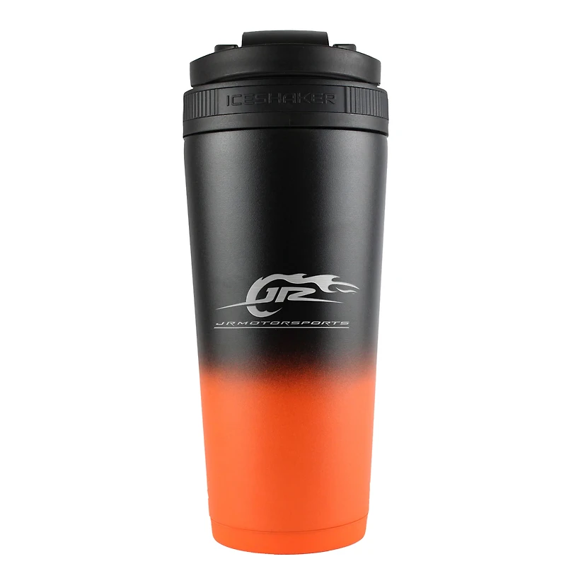 WinCraft JR Motorsports 26oz. Bouteille de mélangeur de shaker à glace en acier inoxydable