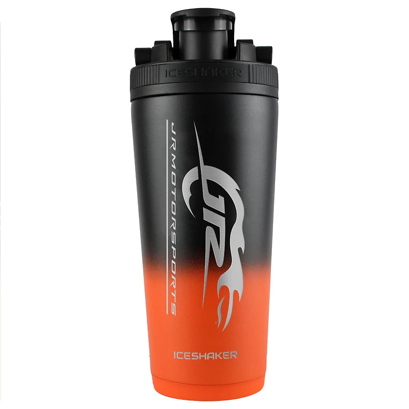 WinCraft JR Motorsports 26oz. Bouteille de mélangeur de shaker à glace en acier inoxydable