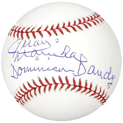 Ballon de baseball autographié par Juan Marichal des Giants de San Francisco avec l'inscription « Dominican Dandy »