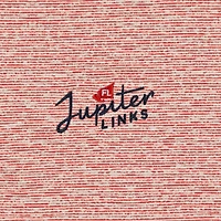 Pull à glissière quart de tour pour homme Jupiter Links Golf Club, rouge chiné, drapeau et hymne Johnston