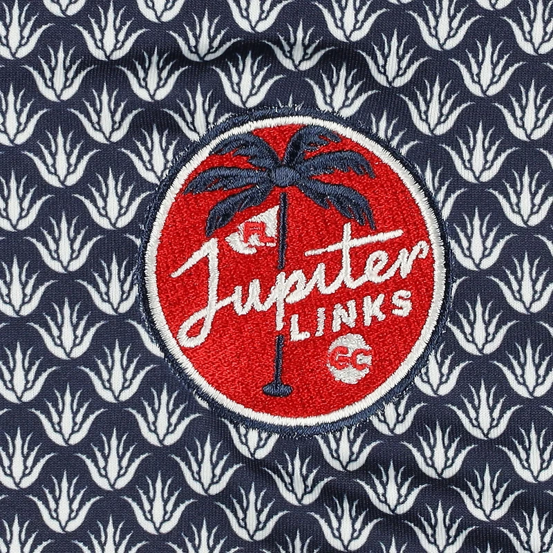 Men's Flag & Anthem  Navy Jupiter Links Golf Club MVP Fridley Polo