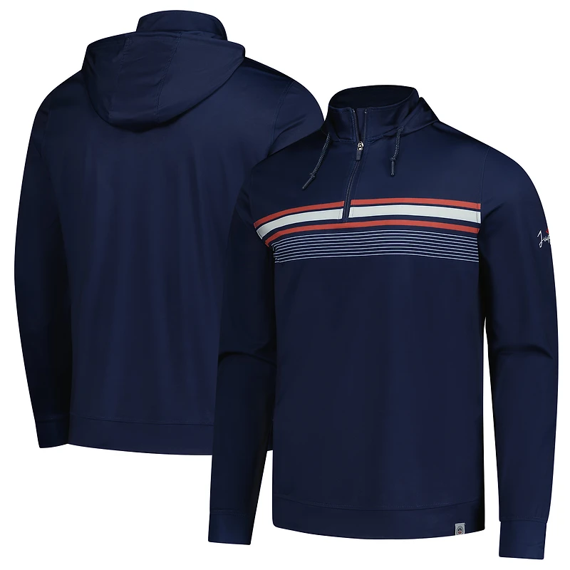 V170030 Drapeau et hymne pour hommes TGL Team Chest Stripe PERFORMANCE 1/4 ZIP JACMENQZP JL-COREKT2166