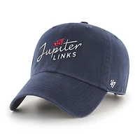 Men's '47  Navy Jupiter Links Golf Club Sure Shot Clean Up Adjustable Hat