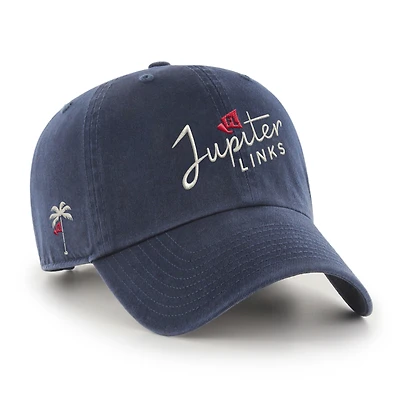 Men's '47  Navy Jupiter Links Golf Club Sure Shot Clean Up Adjustable Hat