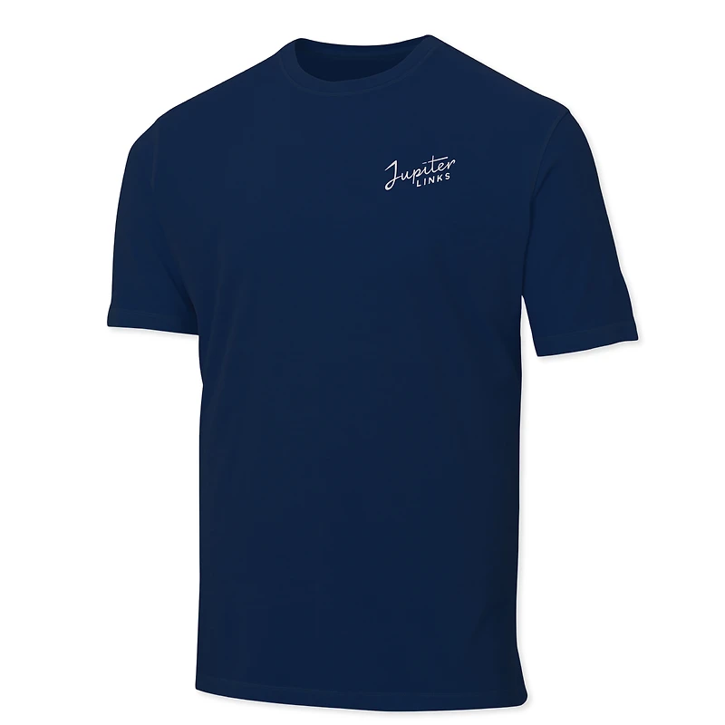 Men's Ahead Navy Jupiter Links Golf Club Chapman T-Shirt