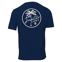 Men's Ahead Navy Jupiter Links Golf Club Chapman T-Shirt
