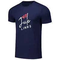 Men's Ahead Navy Jupiter Links Golf Club Instant Classic Tri-Blend T-Shirt