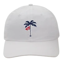 Men's Ahead White Jupiter Links Golf Club Shawmut Adjustable Hat