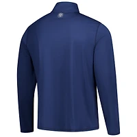 Men's  Navy Jupiter Links Golf Club Journey Quarter-Zip Jacket