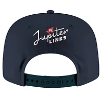 Men's New Era  Navy Jupiter Links Golf Club Adjustable Golfer Hat