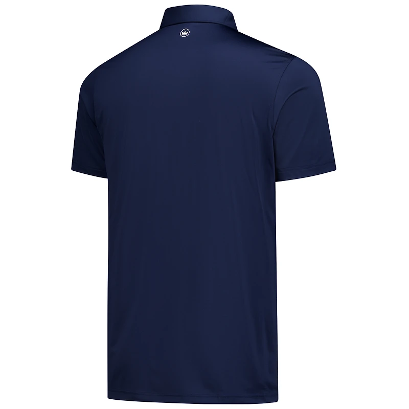 Men's Peter Millar Navy Jupiter Links Golf Club TGL Performance Jersey Polo