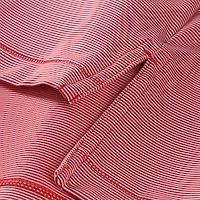 Men's Peter Millar  Red Jupiter Links Golf Club Jubilee Stripe Stretch Jersey Polo