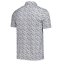 Men's TGL X Barstool  Gray Jupiter Links Golf Club Printed Polo