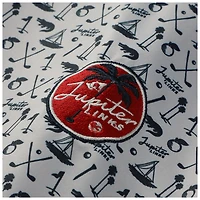 Polo de golf imprimé Jupiter Links gris TGL X Barstool pour homme