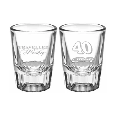 JR Motorsports Traveller Whiskey 1.5oz. Saloon Shot Glass