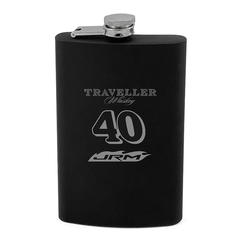 Flasque à whisky JR Motorsports Traveller de 237 ml