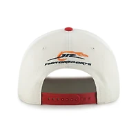 Men's '47  Natural/Red Justin Allgaier Sponsor Logo Number Side Patch Hitch Adjustable Hat