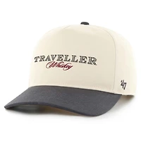 Men's '47 White/Red Justin Allgaier Traveller Whiskey Two-Tone Hitch Adjustable Hat