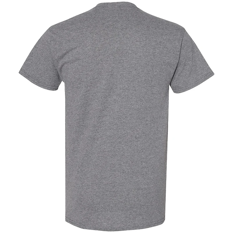 T-shirt Justin Allgaier, vainqueur de la course NASCAR Xfinity Series Hard Rock Bet 300 2025, motif drapeau à damier, anthracite chiné