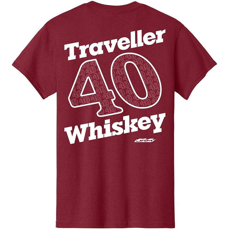 T-shirt homme Classic Ink Cardinal Justin Allgaier Traveller Whiskey