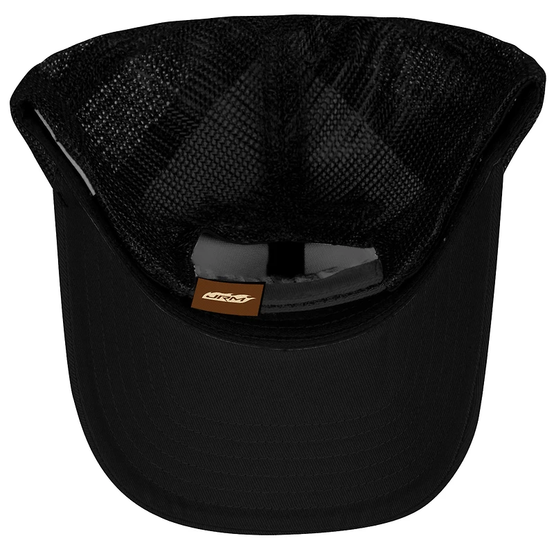 Men's JR Motorsports Official Team Apparel Black/Gold Justin Allgaier Traveller Whiskey Trucker Adjustable Hat