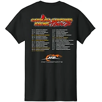 Men's JR Motorsports Official Team Apparel Black Justin Allgaier Carolina Carports Car T-Shirt