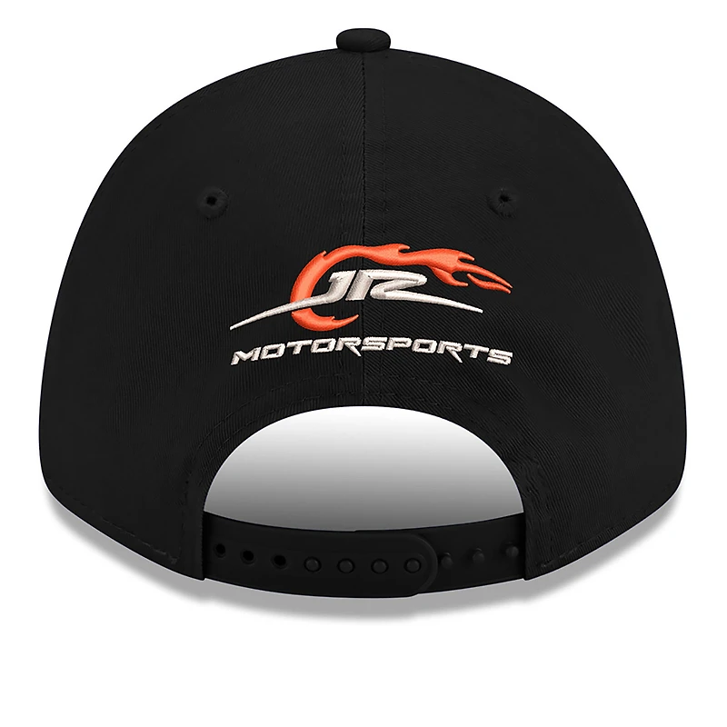 Men's New Era Black Justin Allgaier 9FORTY Adjustable Hat