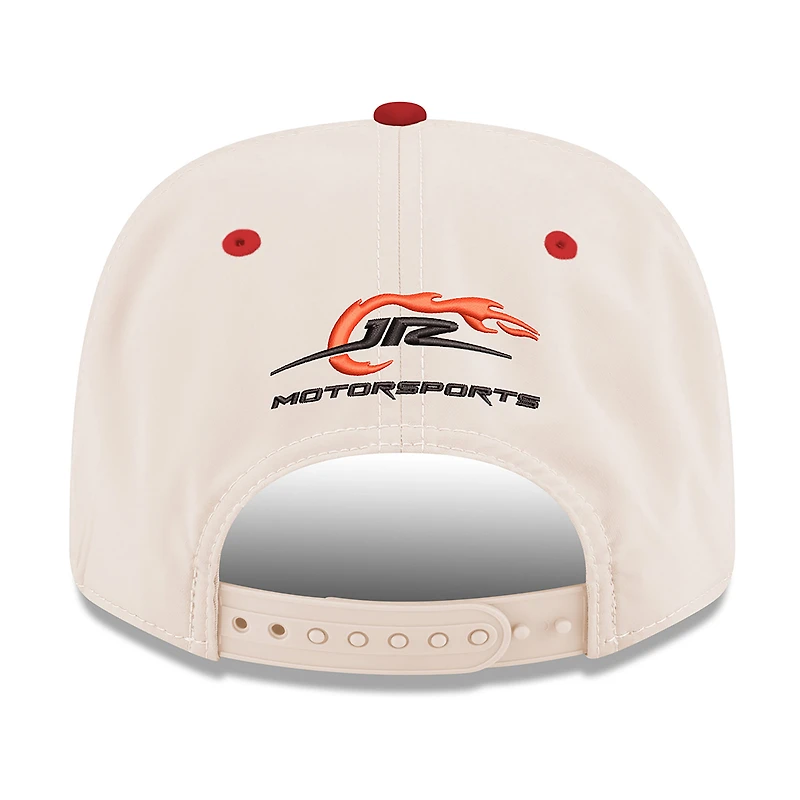 Men's New Era White/Red Justin Allgaier Traveller Whiskey Two-Tone 9SEVENTY Adjustable Hat