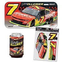 WinCraft Justin Allgaier Brandt Pack de trois éventails