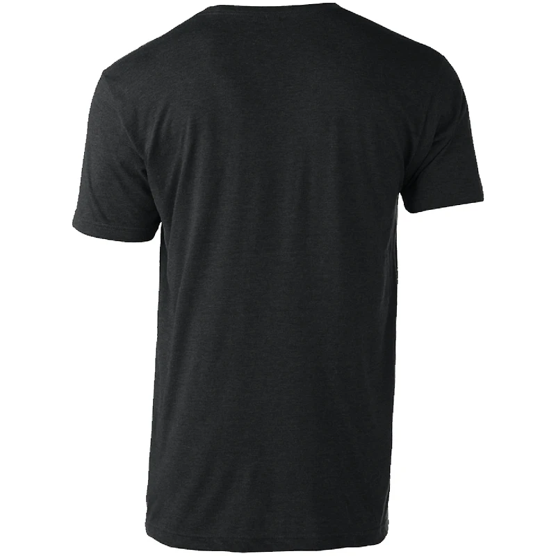 Men's Checkered Flag Heather Charcoal Justin Haley Hot Lap T-Shirt