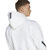 Men's adidas  White Juventus 2025/26 Anthem Full-Zip Hoodie Jacket