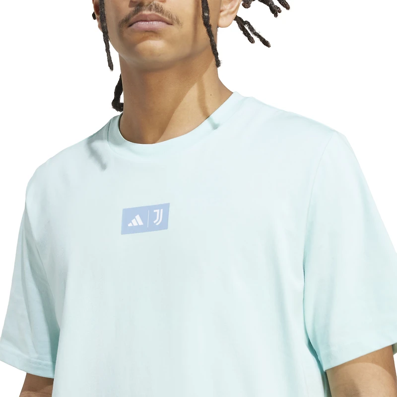 T-shirt adidas Aqua Juventus Jersey Hook pour homme