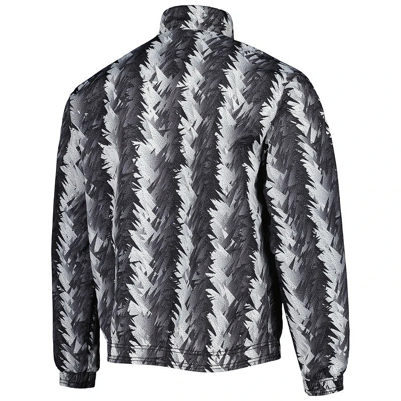 Men's adidas Black Juventus 2022/23 On-Field Team Logo Anthem Reversible Full-Zip Jacket