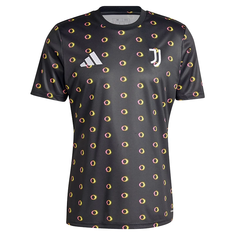 Men's adidas Black Juventus 2024/25 Slim Fit Pre-Match Top