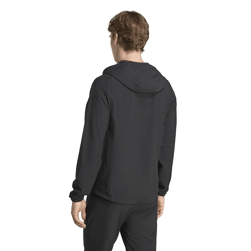 Men's adidas Black Juventus 2025/26 Tiro Vis Tech Travel Jacket