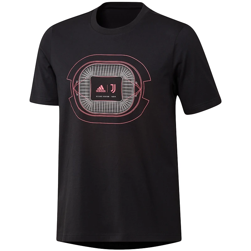 Men's adidas  Black Juventus Graphic T-Shirt