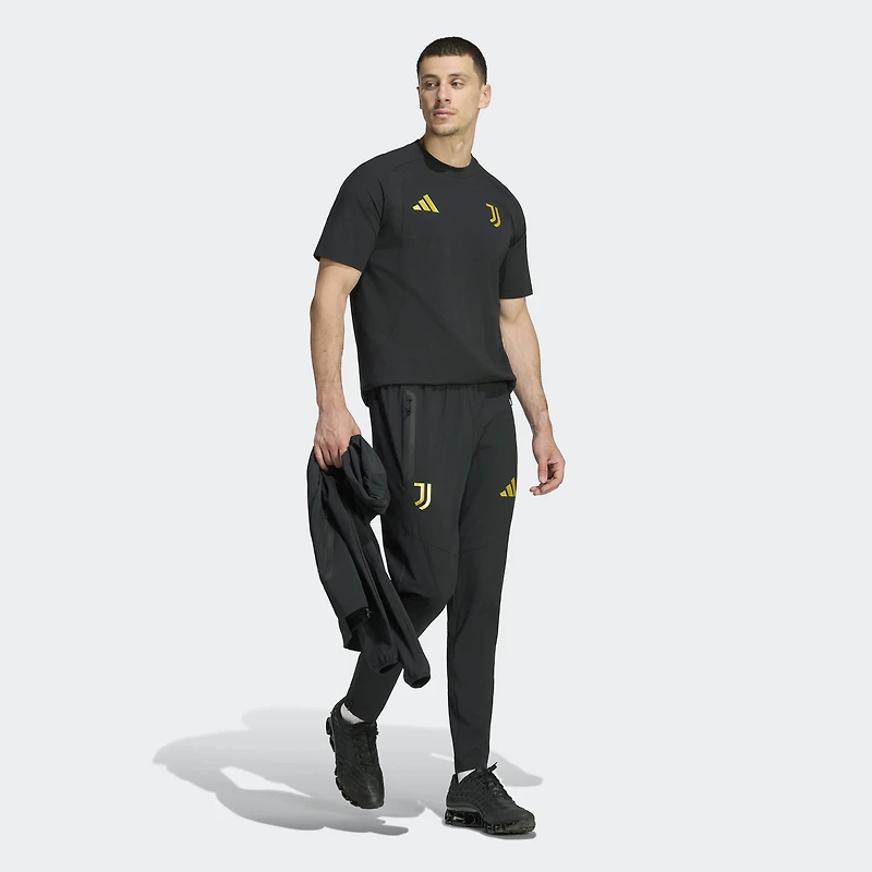 Men's adidas Black Juventus Tiro Travel Pants