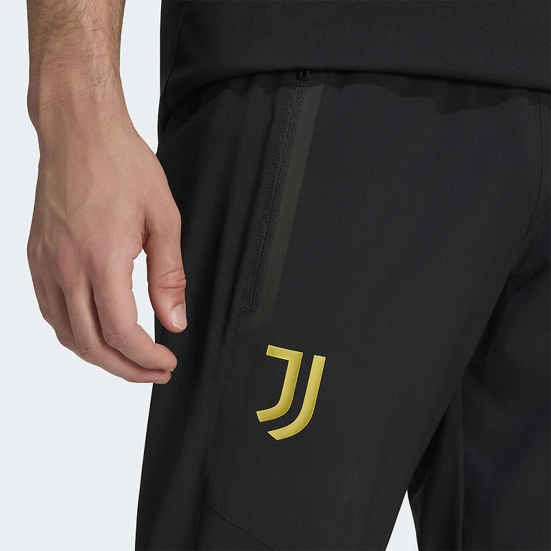 Pantalon de voyage adidas Juventus Tiro noir pour homme