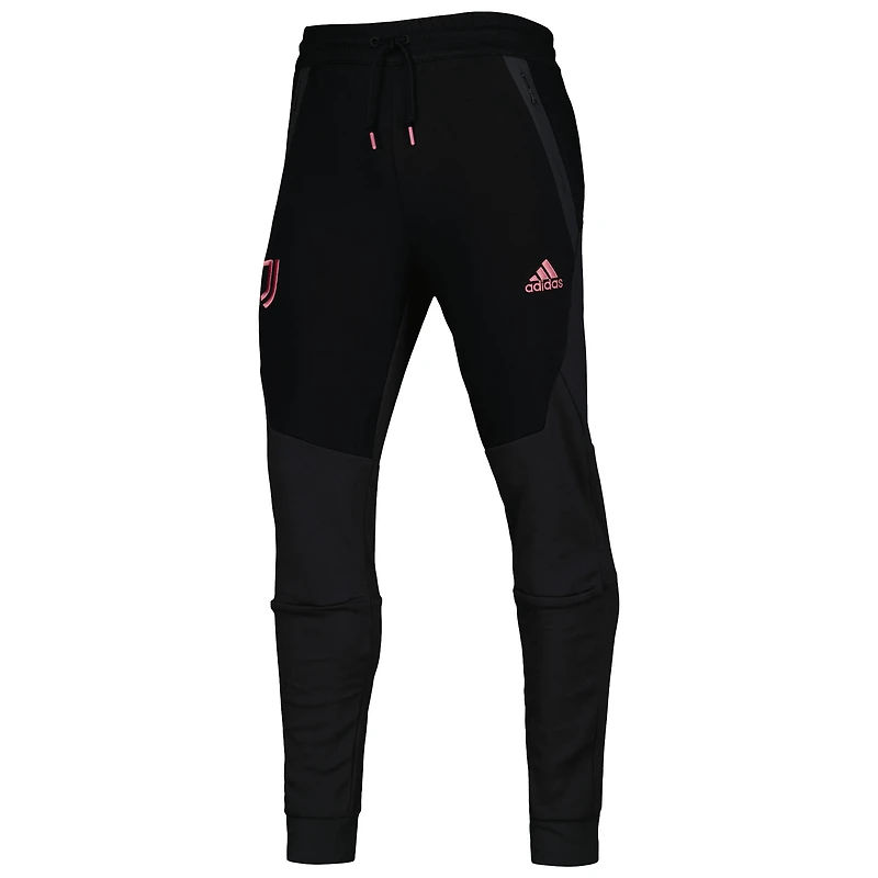 Pantalon de voyage adidas Juventus noir pour homme