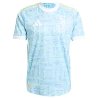 Men's adidas Blue Juventus 2025/26 Away Authentic Jersey